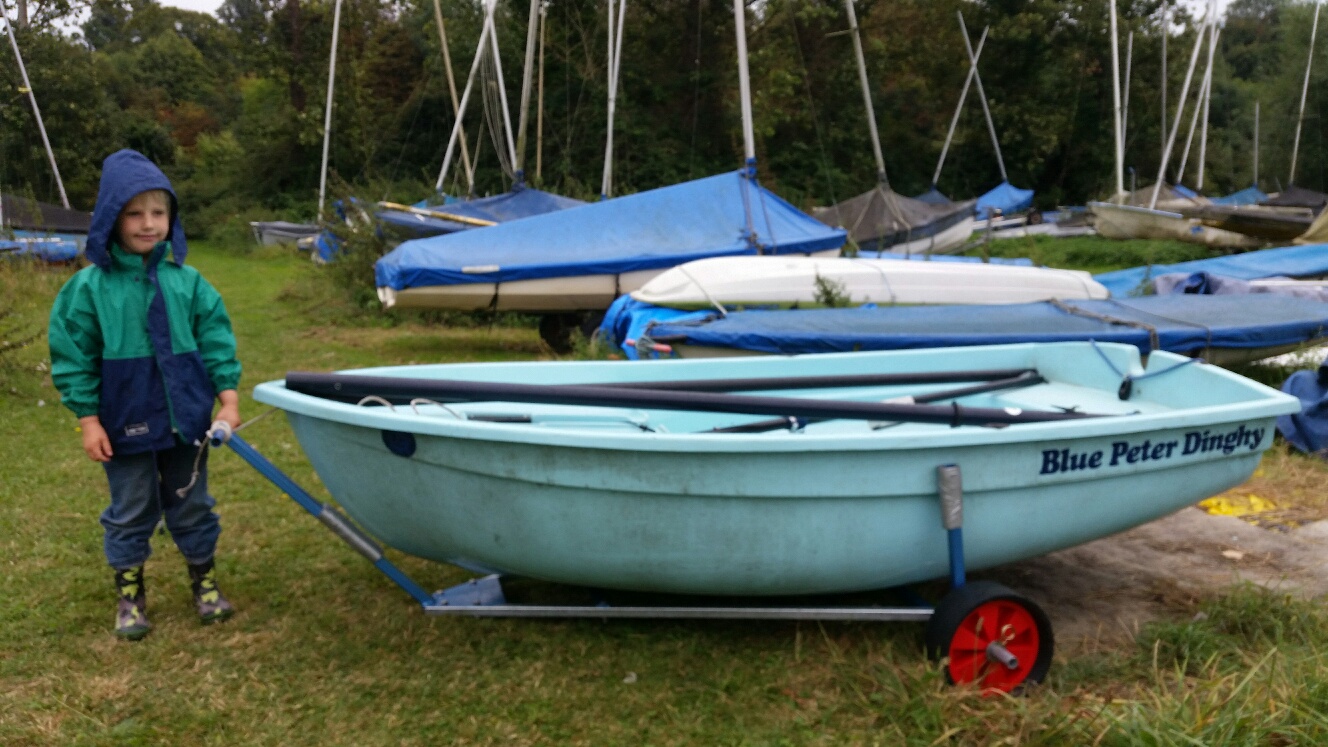 Blue Peter Dinghy Launch Trolley